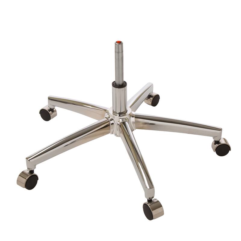 Glitzhome Modern High-Back Leatherette Adjustable 360-Degree Swivel Executive Office Chair-Come with a Free Vase