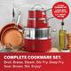 Gotham Steel 20-piece Complete Kitchen Cookware and Bakeware Set
