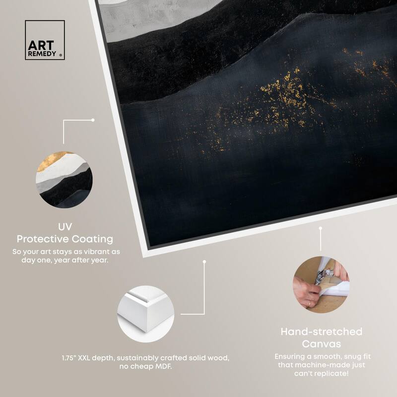 Golden Vista II Canvas by Art Remedy