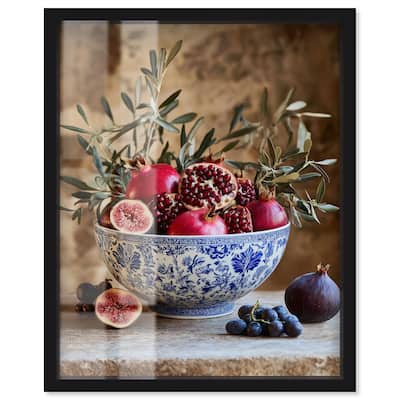 Grape Gathering Shadowbox by Art Remedy