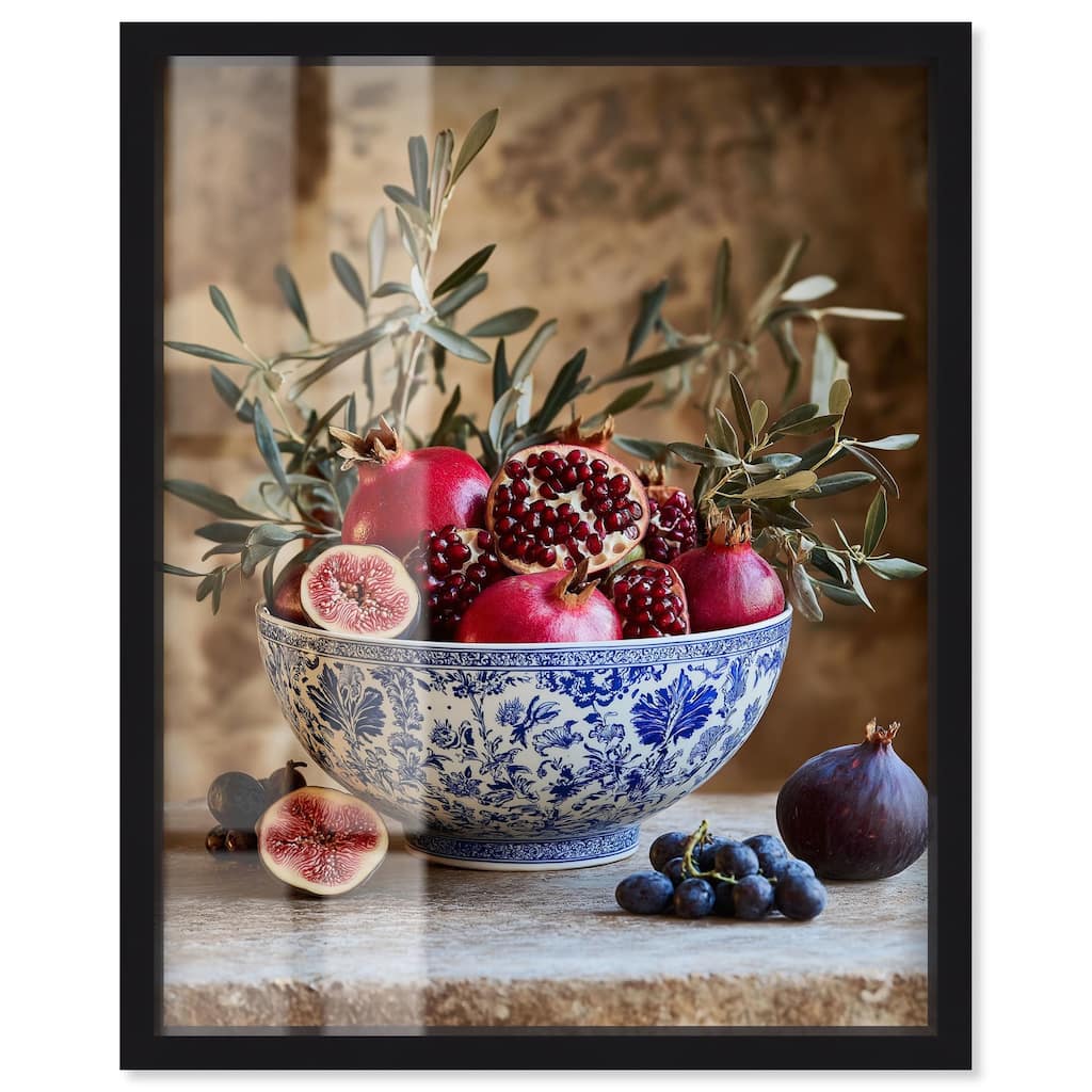 Grape Gathering Shadowbox by Art Remedy