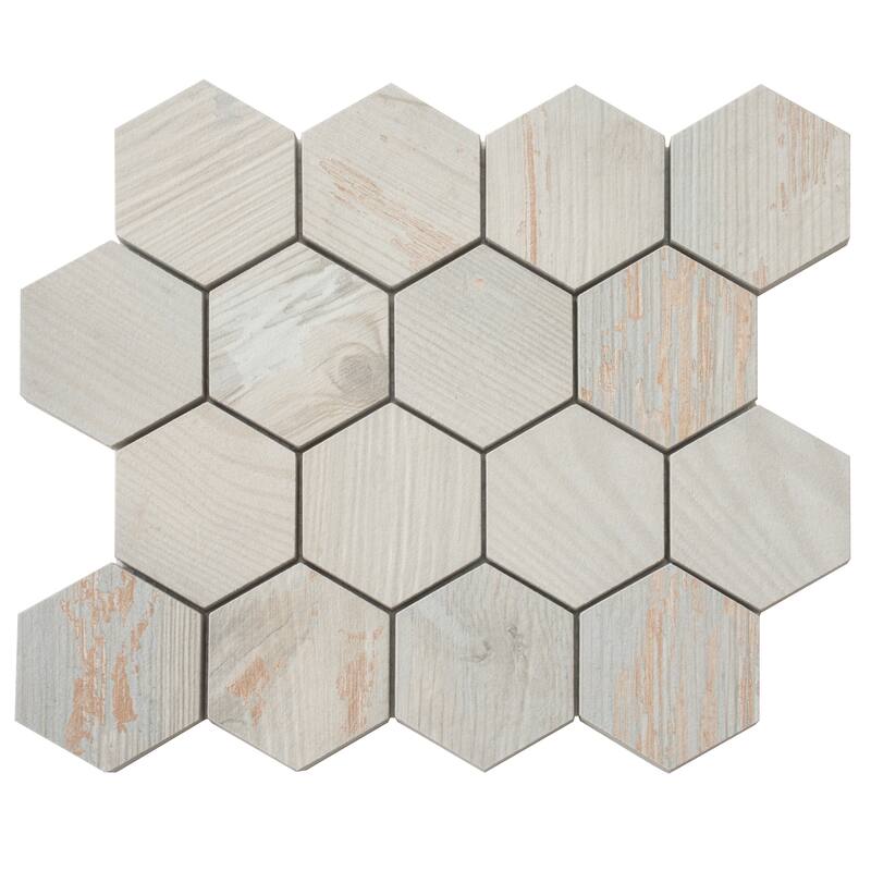 Apollo tile 10" x 12" Harlan Matte Light Gray Porcelain Tile (4.02 sq ft/case) - 5 Pack