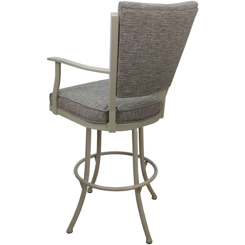 Swivel Extra Tall 34" (35") Metal Bar Stool Montana on Noam Base - 34" Seat