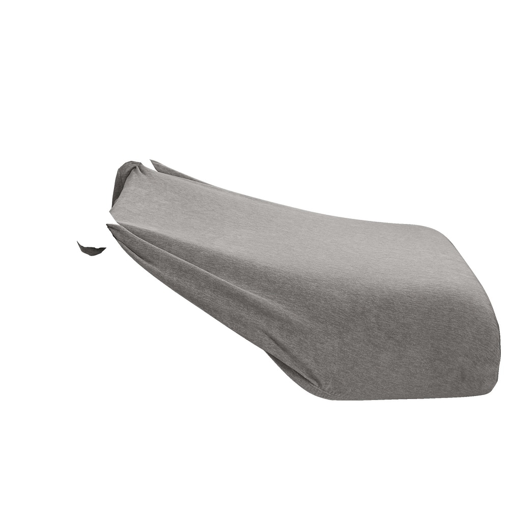 SureFit Cedar Stretch Textured Sectional Slipcover Extra Long Couch Cushion - 80x48x8