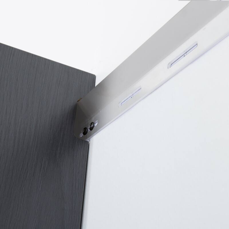 Astro Series 32 in. W x 16 in. H x 16 in. D Metal Wall Storage Cabinet - 15.75" D x 31.97" W x 15.75" H