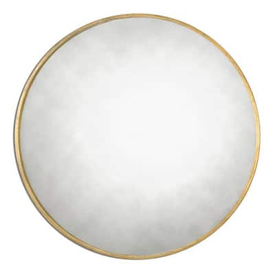 Katsikis Accent Round Gold Mirror