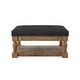 preview thumbnail 17 of 36, iNSPIRE Q Artisan Lennon Baluster Storage Tufted Ottoman Table