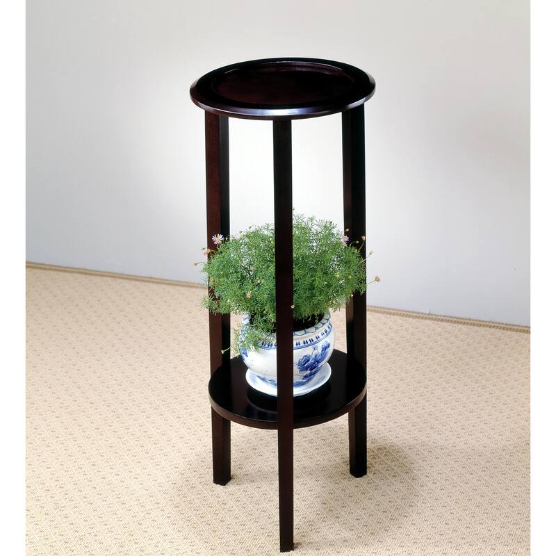 Sleek Design Round Plant Stand Side Table