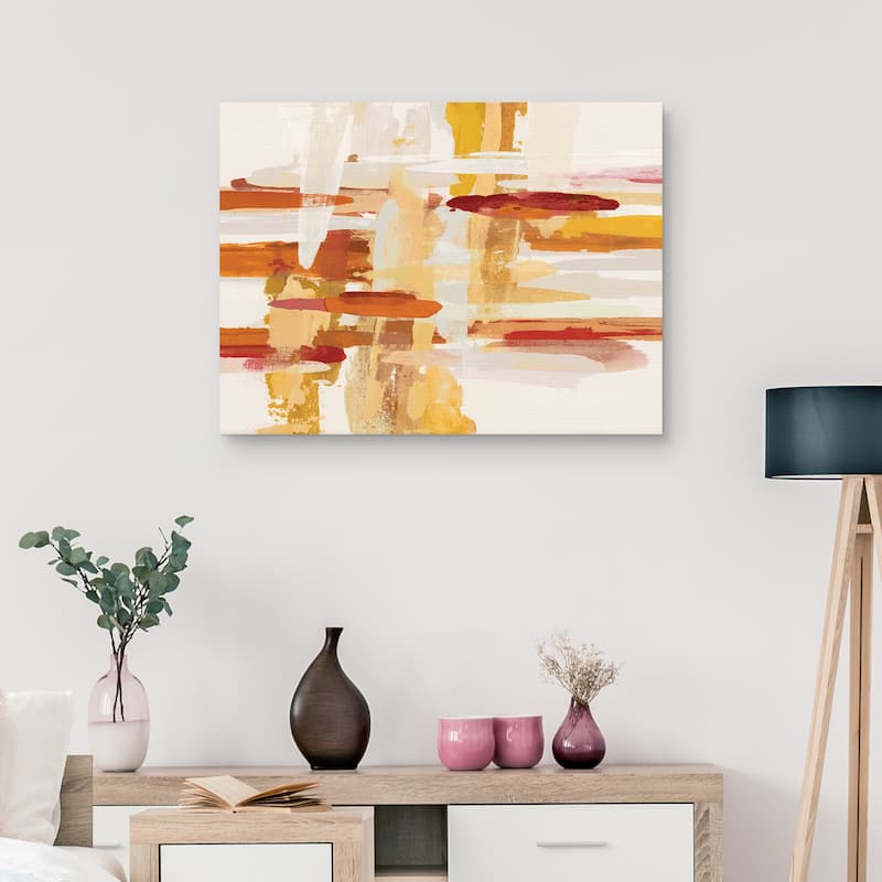 Clay Stacks by Randy Hibberd Canvas Art Print