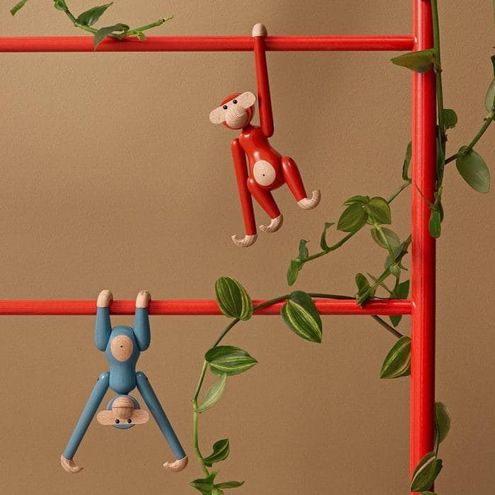 Kay Bojesen Vintage Monkey, Mini, H 3.7" - H: 3.7"