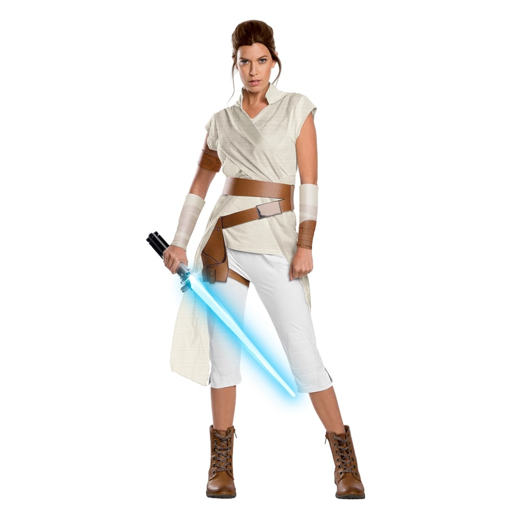 Shop Womens Deluxe Rey Star Wars The Rise Of Skywalker Costume