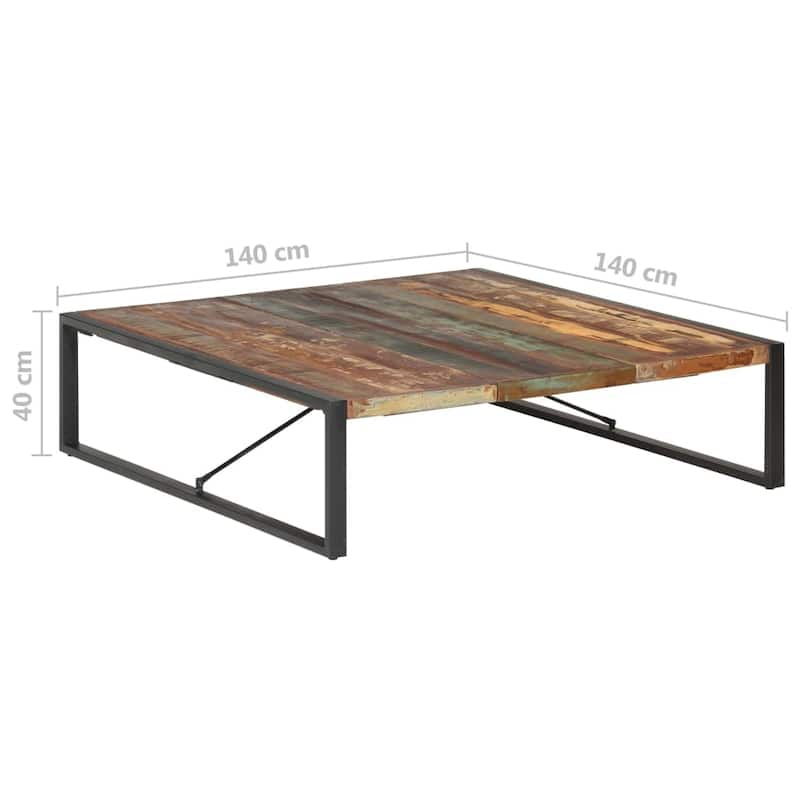 vidaXL Coffee Table End Table Accent Sofa Table Living Room Furniture Wood