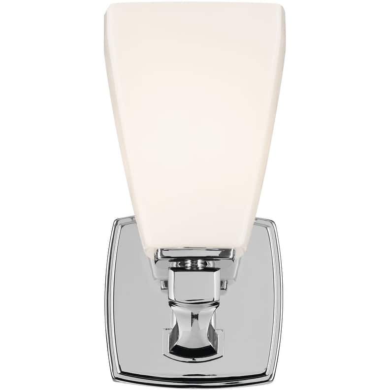 Kichler 55214 Marant 10" Tall Bathroom Sconce with Opal Glass Shade