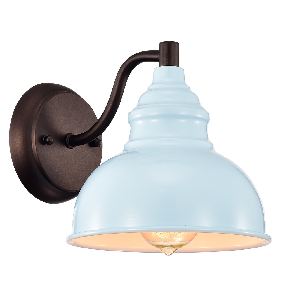 Blue sconce sales