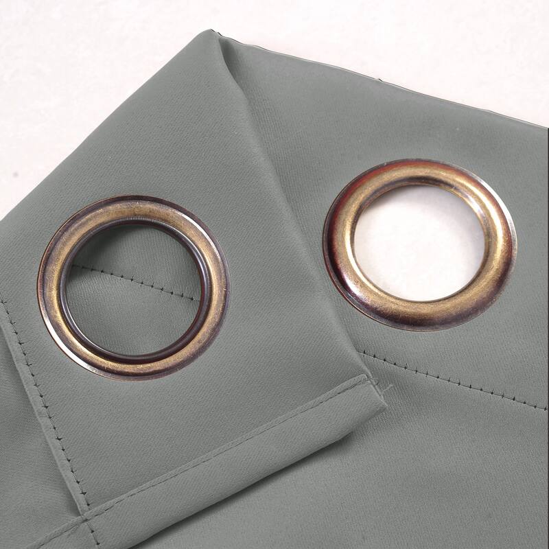 Riley 100 percent Blackout Window Curtain Panel 45, 63, 84, 95 or 105 inch