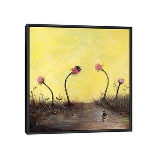 iCanvas "Amongst The Thistles" by Neil Thompson Framed - Bed Bath ...