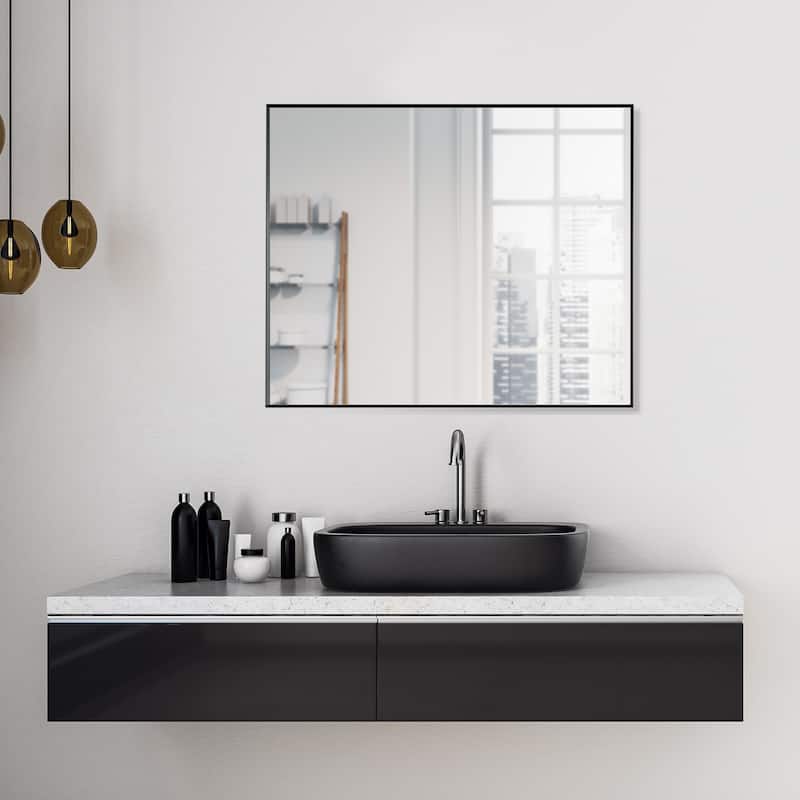 Altair Sassi Bathroom/Vanity Aluminum Framed Wall Mirror