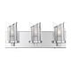preview thumbnail 1 of 7, Varaluz So Inclined 3-Light Glass and Mesh Bathroom Vanity Light