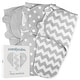 preview thumbnail 29 of 46, Swaddle Blankets for Baby Girl & Boy 3 Pack Sleep Sack Velcro by Comfy Cubs Large - Grey