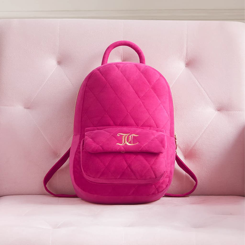 Juicy Couture Backpack Pillow Decorative 1-Piece