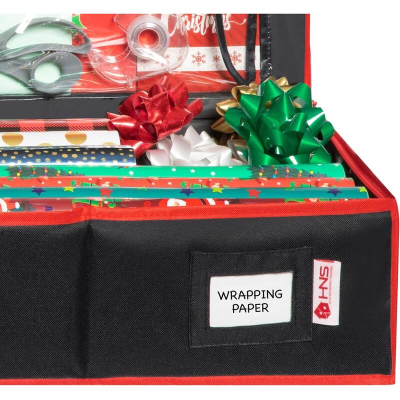 Hold N' Storage - Wrapping Paper Storage Container. Fits up to 27 Rolls 1.37" Diam.