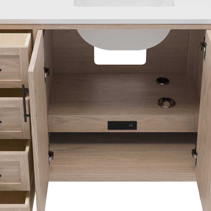 Fresca FCB4272 Silas 72" Double Free Standing Vanity Cabinet Only