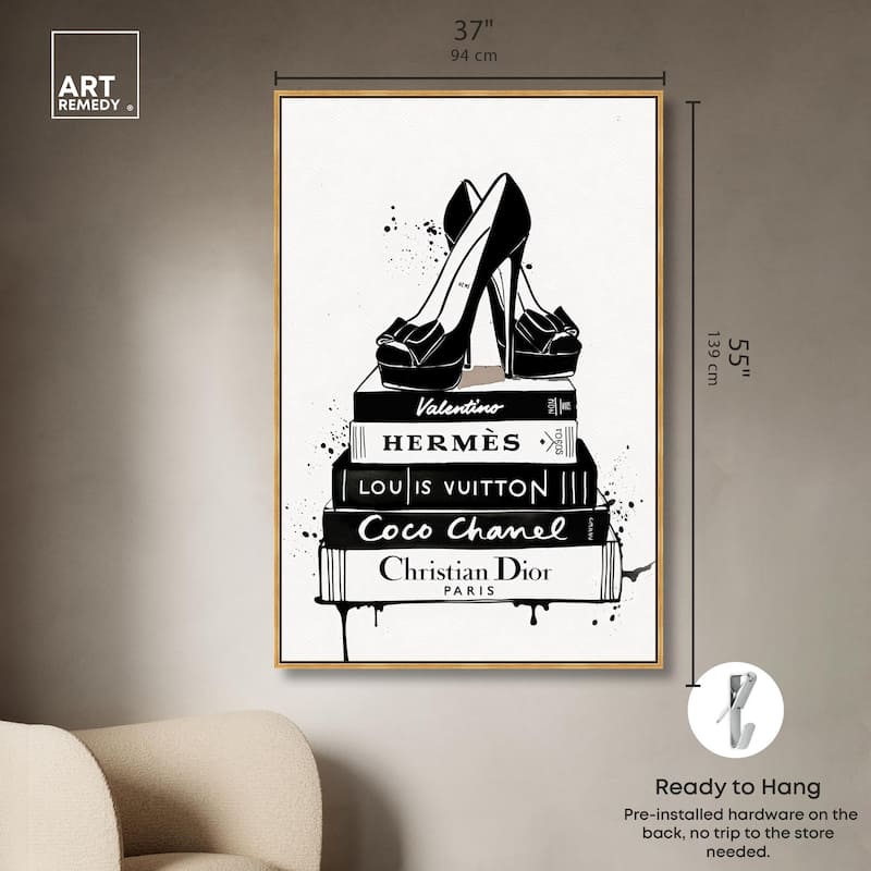 Heel's Blot Beauty Burst Canvas by Art Remedy