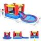 preview thumbnail 8 of 8, Inflatable Bounce House with Blower, Bouncy Castle Waterslide & Pool for Wet Dry Combo, Bouncer with Repair Kits Basketball Hoop