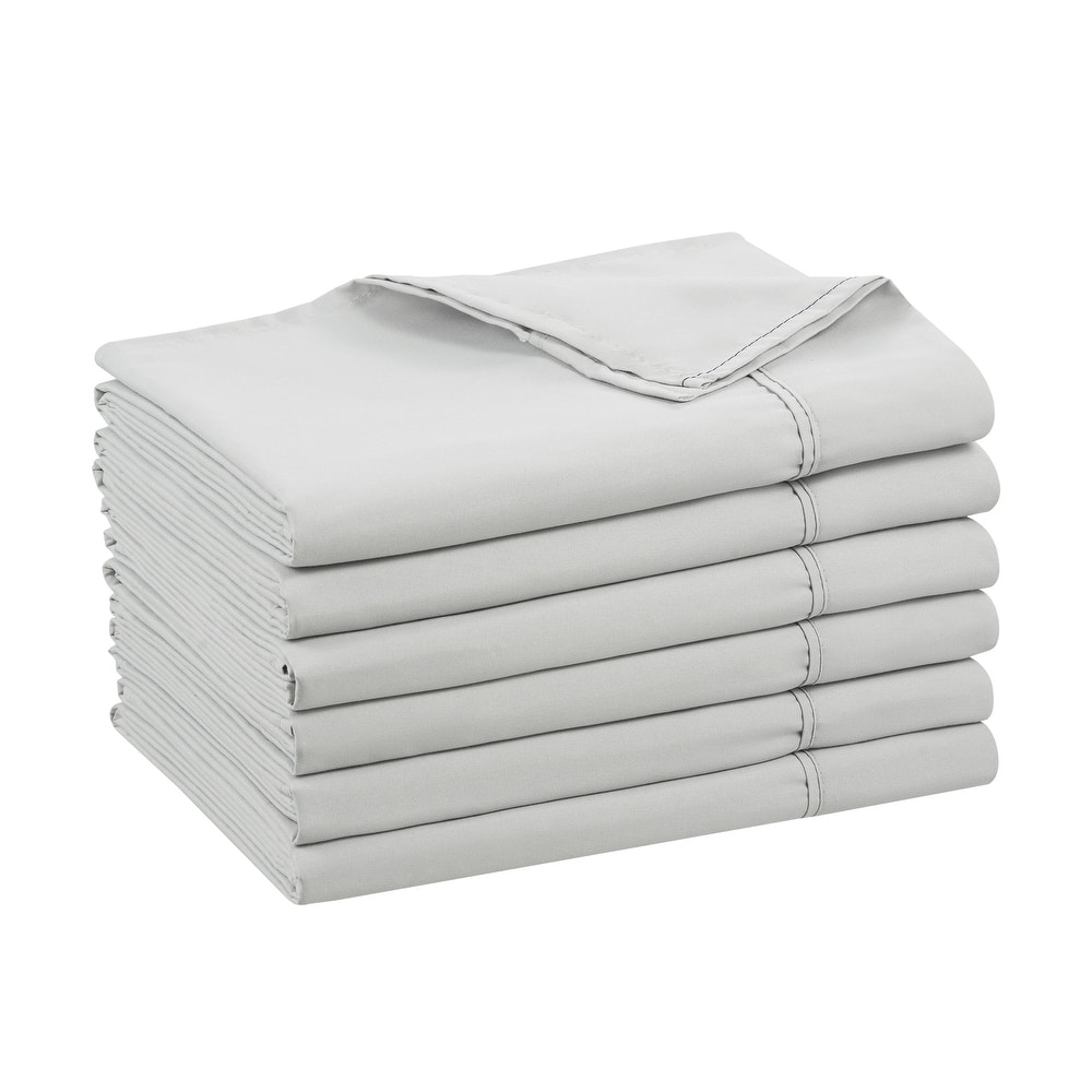Host & Home Microfiber Flat Sheets (6 Pack)