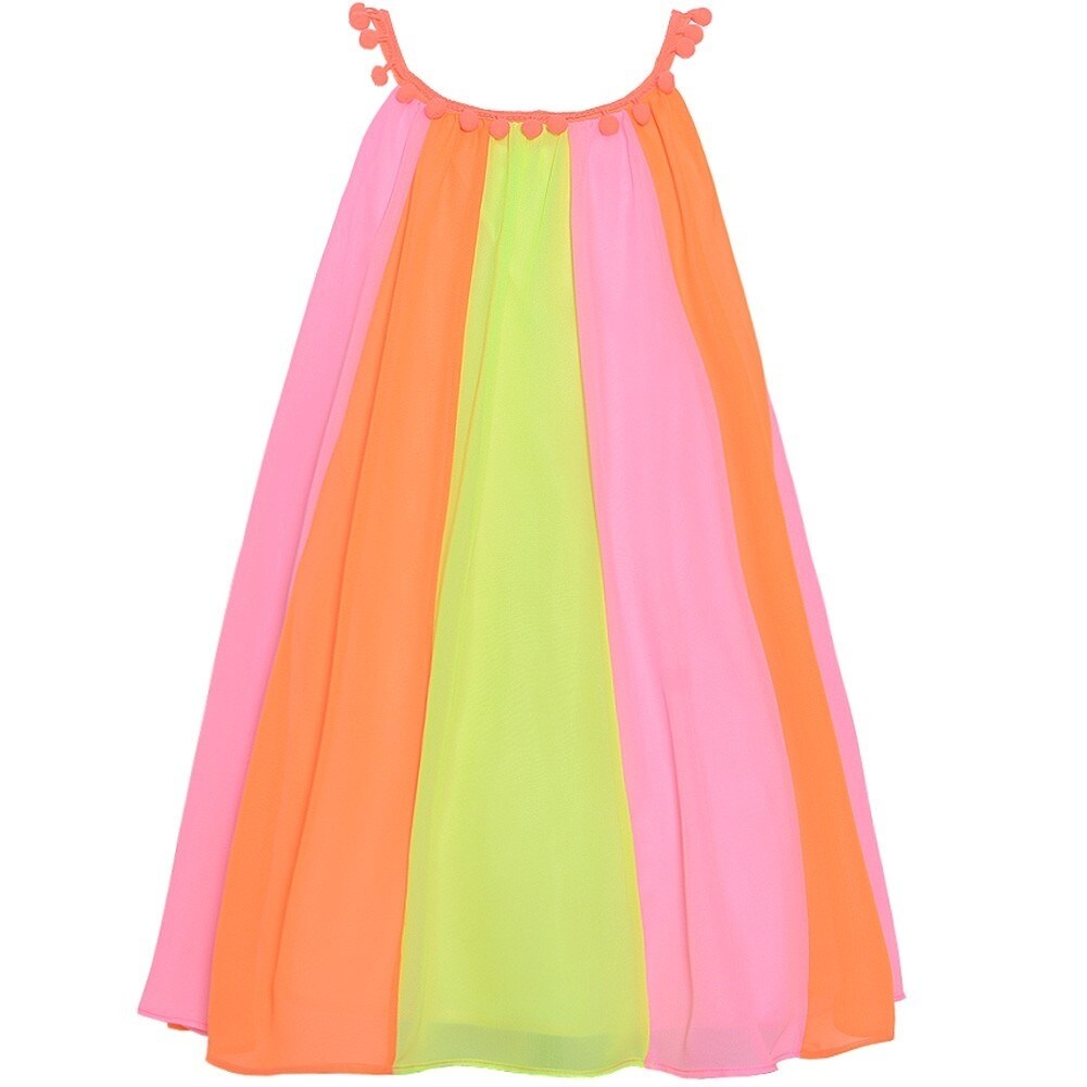 Shop Counting Daisies Girls Pink Orange Paneled Fabric Bead Tent
