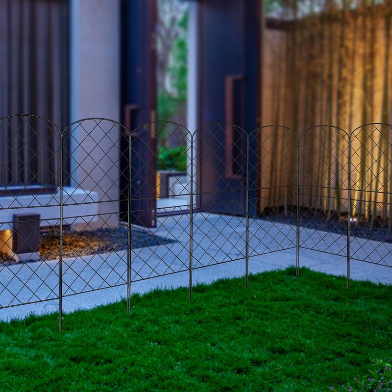 Decorative Garden Fence Fencing 10 Pack, 10FT
