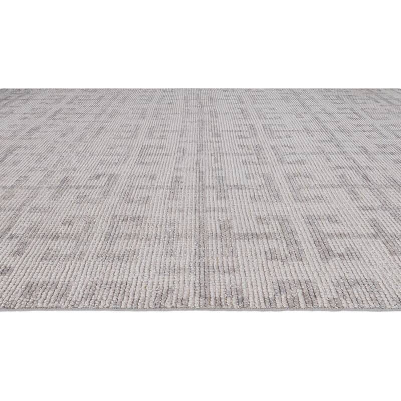 Terra by Obeetee Sienna Row Gray Rug