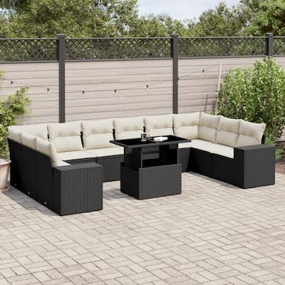 vidaXL Garden Sofa Set - 21.7 x 39.4 x 28.7