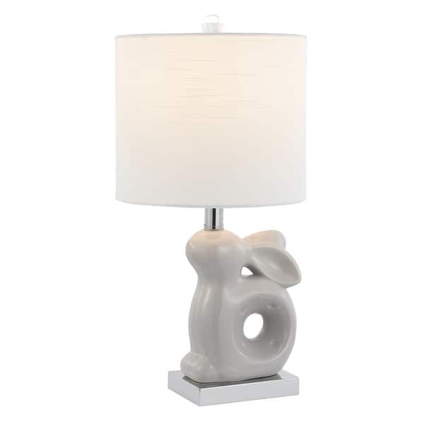 slide 2 of 5, SAFAVIEH Kids Lighting 19" Ruby Rabbit Lamp - 10" W x 10" D x 19" H
