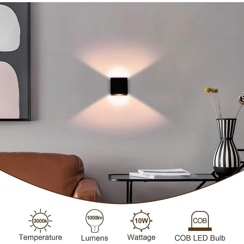 Led hallway light black wall light aluminum kitchen light