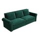 preview thumbnail 138 of 139, 93.7" Chesterfield King Pull Out Sofa Bed Sleeper Sofa with Nailhead Trim