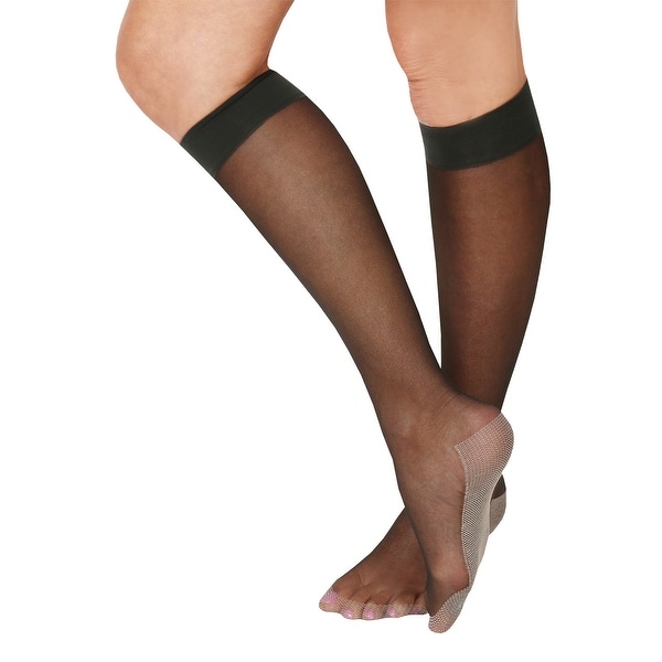 knee nylon socks