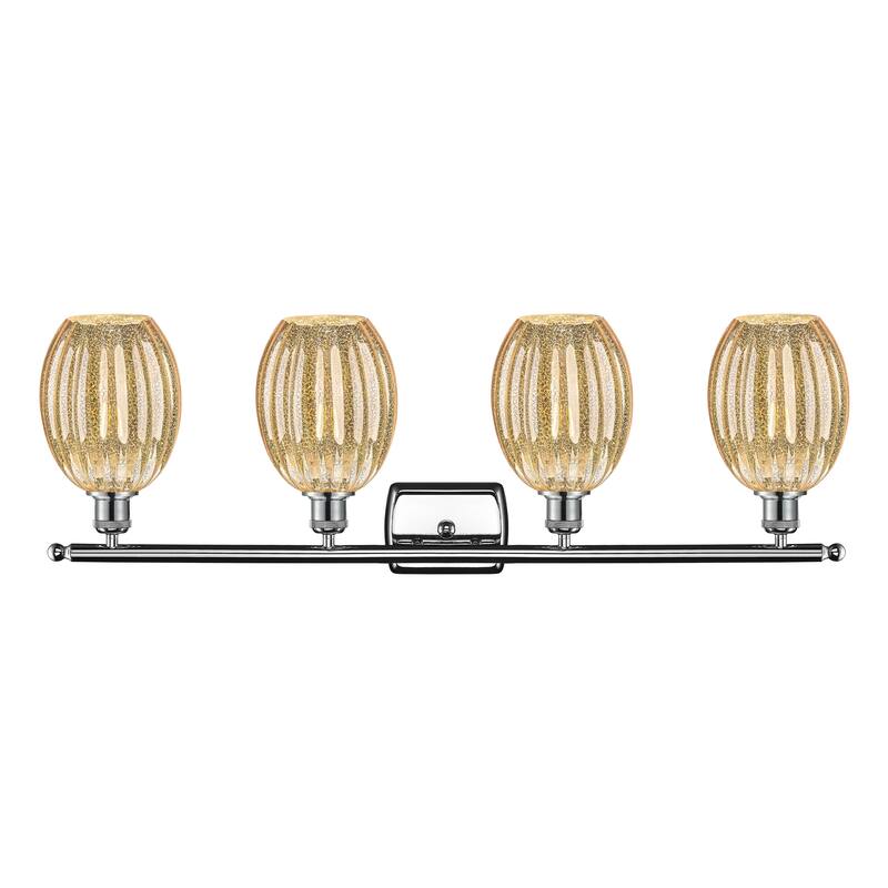 Innovations Lighting Endless Possibilities Ballston - Preston - 4 Light 36" Bulb Shade Bath Vanity Light