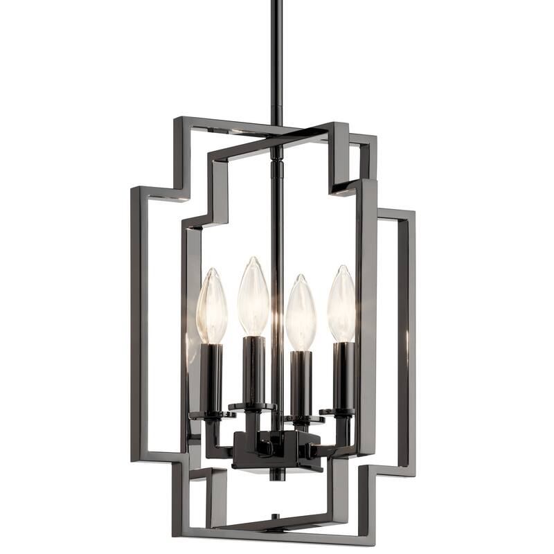 Kichler Downtown Deco 4 Light 12" Wide Taper Candle Pendant