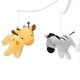 preview thumbnail 3 of 4, Bedtime Originals Mighty Jungle Animals Giraffe/Zebra Musical Baby Crib Mobile