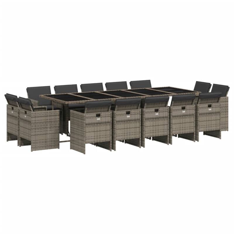 vidaXL Patio Dining Set Set of 10/12/14/16