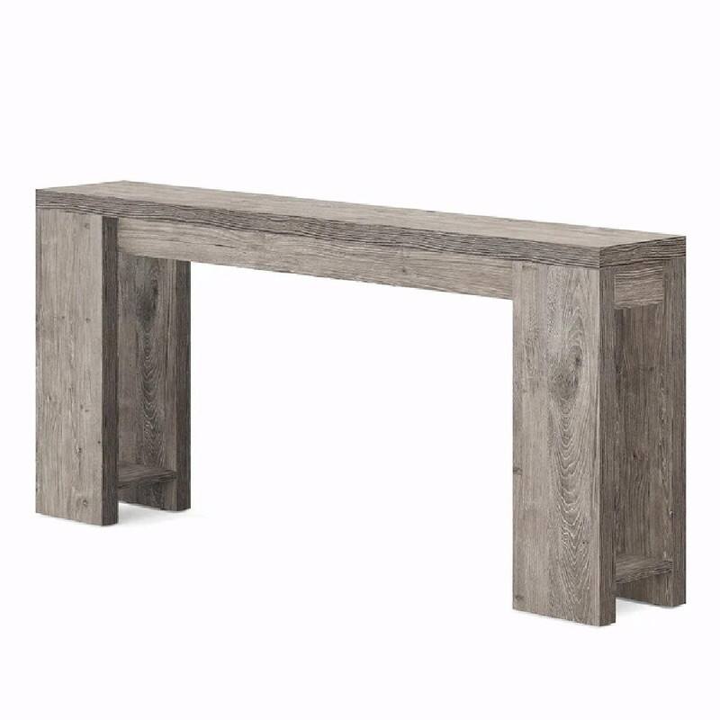 70.9" Rustic Farmhouse Entryway Table with Spacious Surface