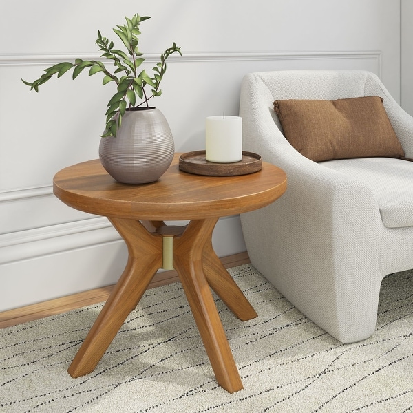 Verso Round Side Table - 24 inches - 24