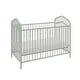 preview thumbnail 19 of 38, Novogratz Bushwick Metal Crib with Adjustable Mattress Height