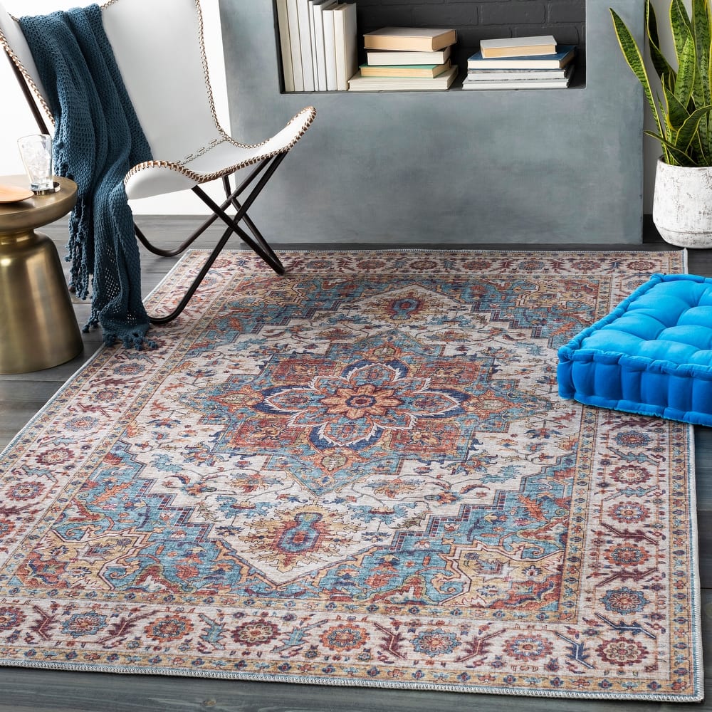 Livabliss Litz Vibrant Traditional Area Rug