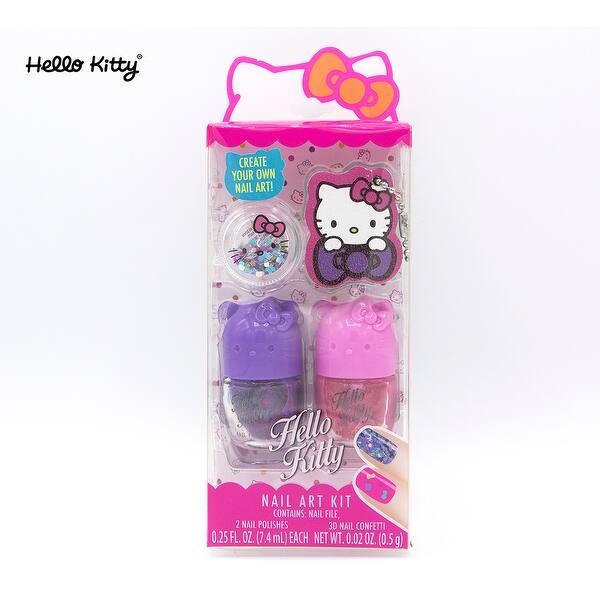 Shop Black Friday Deals On Hello Kitty Nail Polish Set For Kids Cosmetics Overstock 26975876
