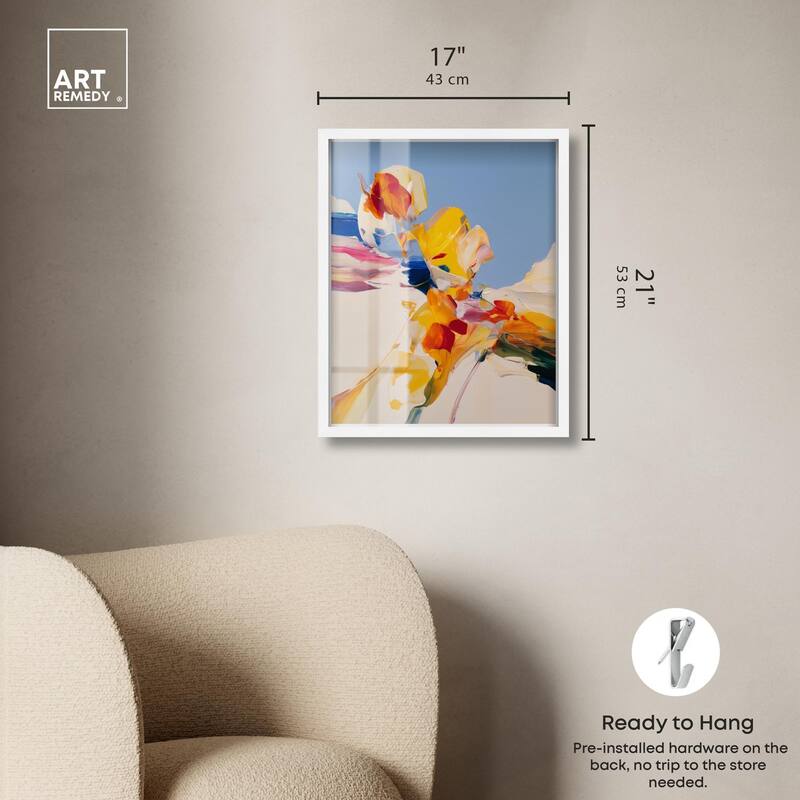 Flippant Bloom II Shadowbox by Art Remedy