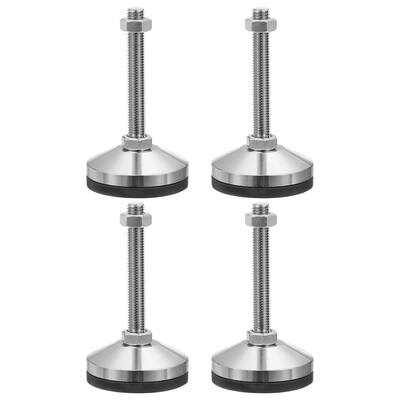 4 Pcs Furniture Leveling Feet M12 Thread Adjustable Furniture Levelers