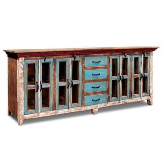 La Boca Solid Wood Sideboard - 84"