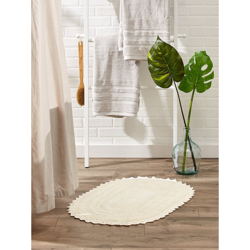 DII Crochet Bath Mat